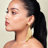 Golden Drop Earring
