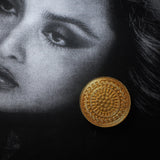 Mandala Coin Studs