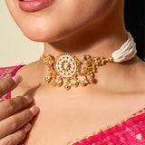 MOTHER OF PEARL CHOKER