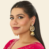MOTHER OF PEARL JHUMKI