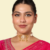 MOTHER OF PEARL CHOKER