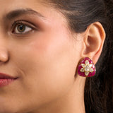 Noor Lotus Studs