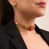 Surkhi Motif Choker