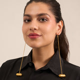 Damru Drop Earrings