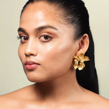 Floral Charm Studs