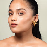 Golden Starfish Studs