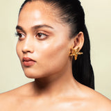 Golden Starfish Studs