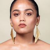 Golden Drop Earring