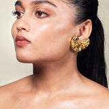 Ribbon Of Love Studs