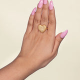 Heart Full Of Gold Ring